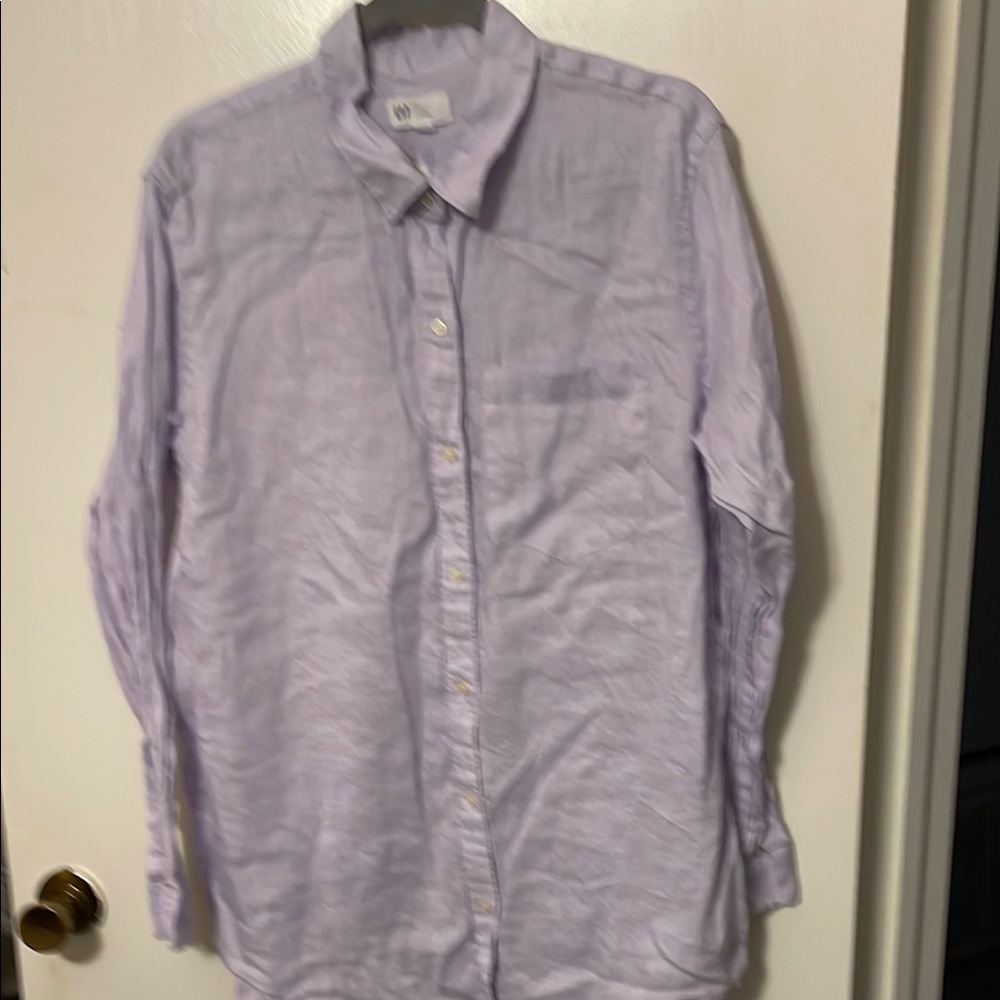 GAP Purple Casual Button Down Shirt